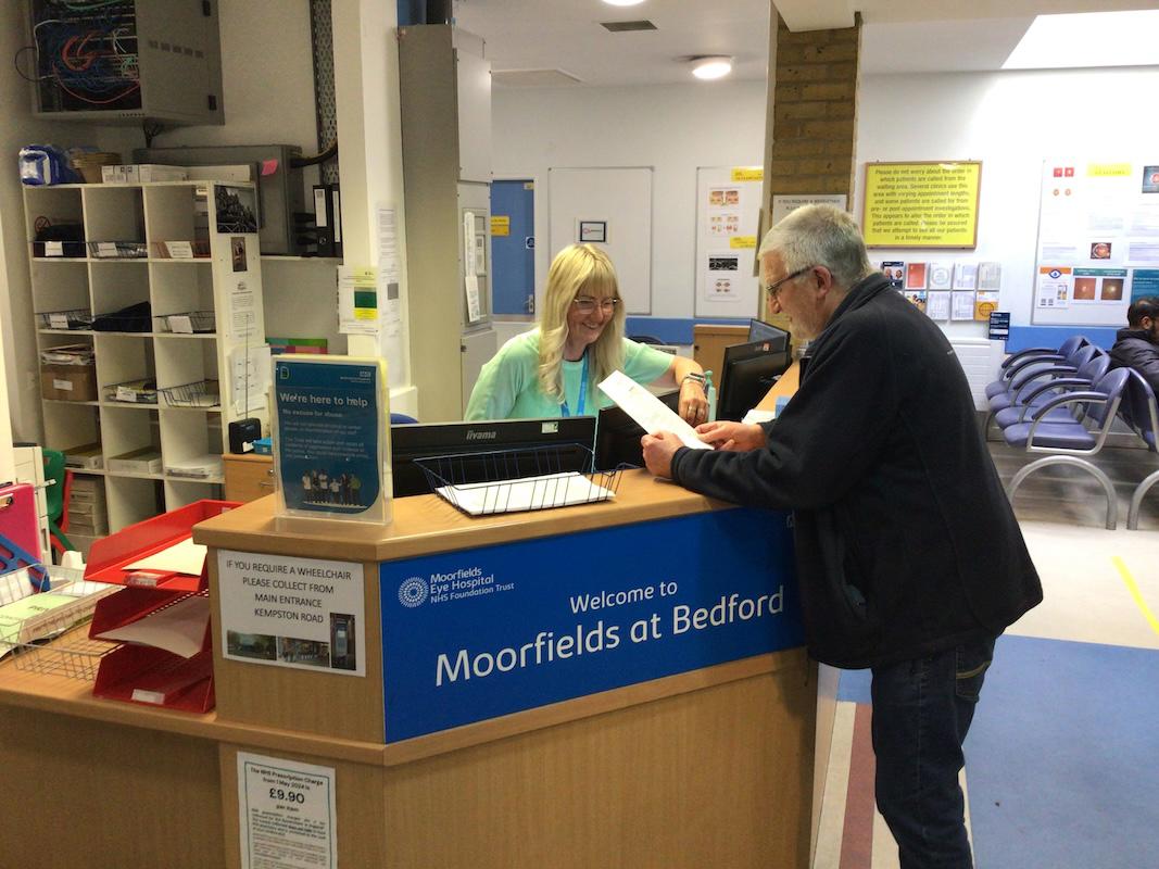 Moorfields, Bedford Hospital (South)