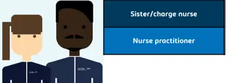 Infrographic of Nursing career development sister