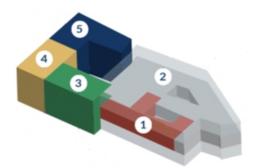 CRF floor plan map