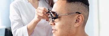 An ophthalmic diagnostic procedure