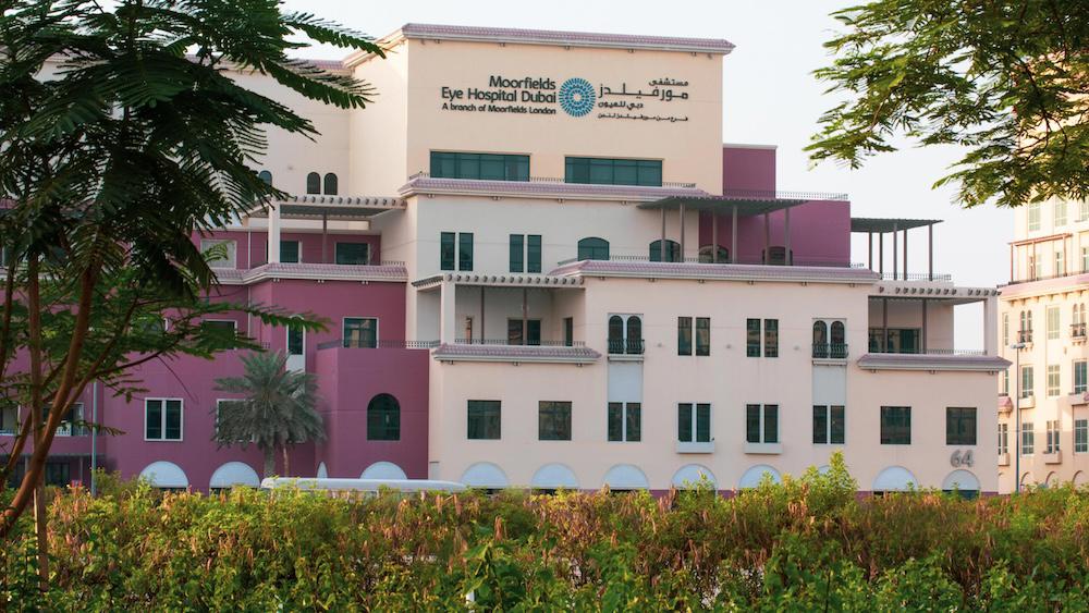 Exterior of Moorfields Dubai