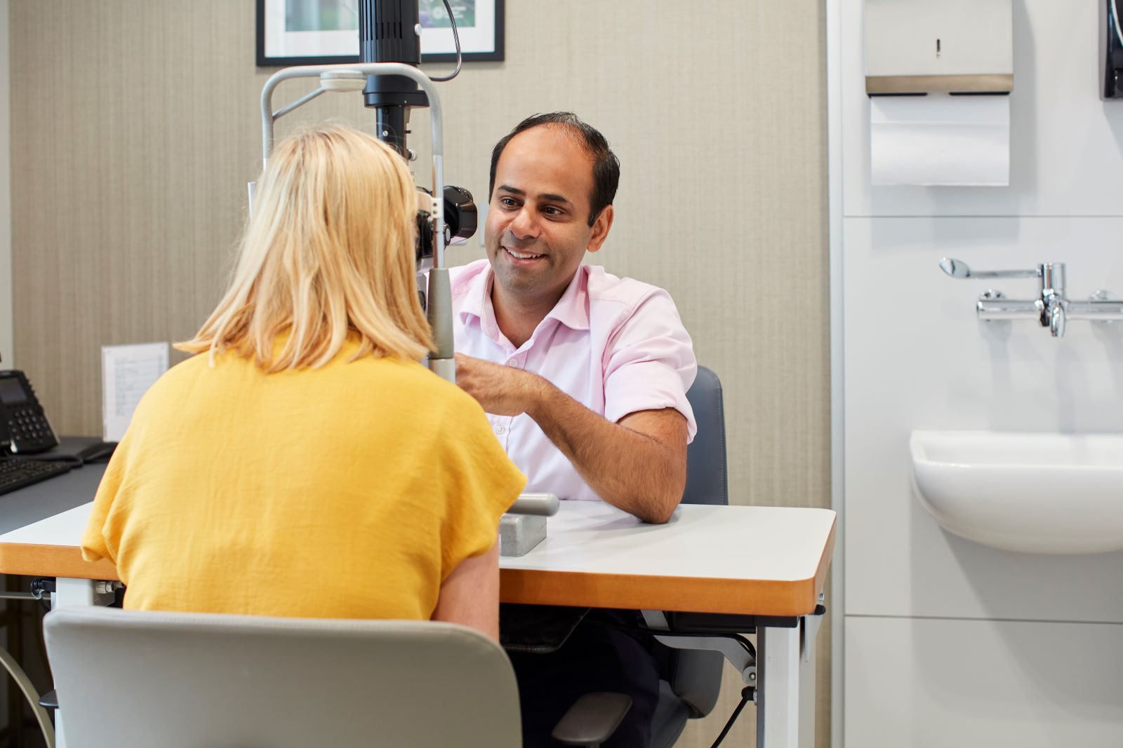 Mr Romil Patel in consultation