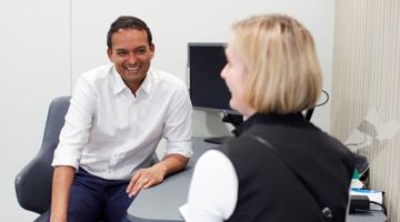 Mr Jaheed Khan in consultation