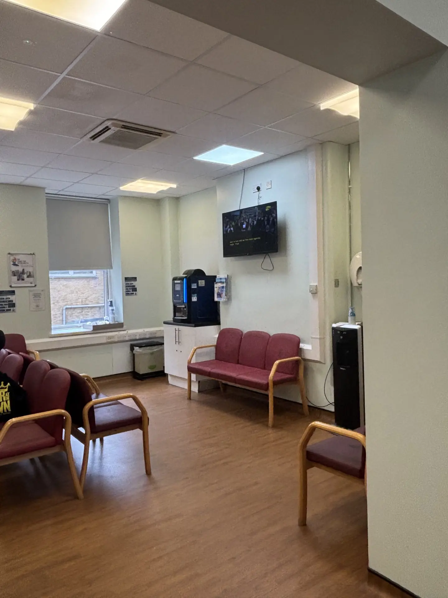 Research waiting area, City Road