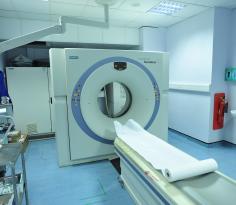 Photo of CT scanner